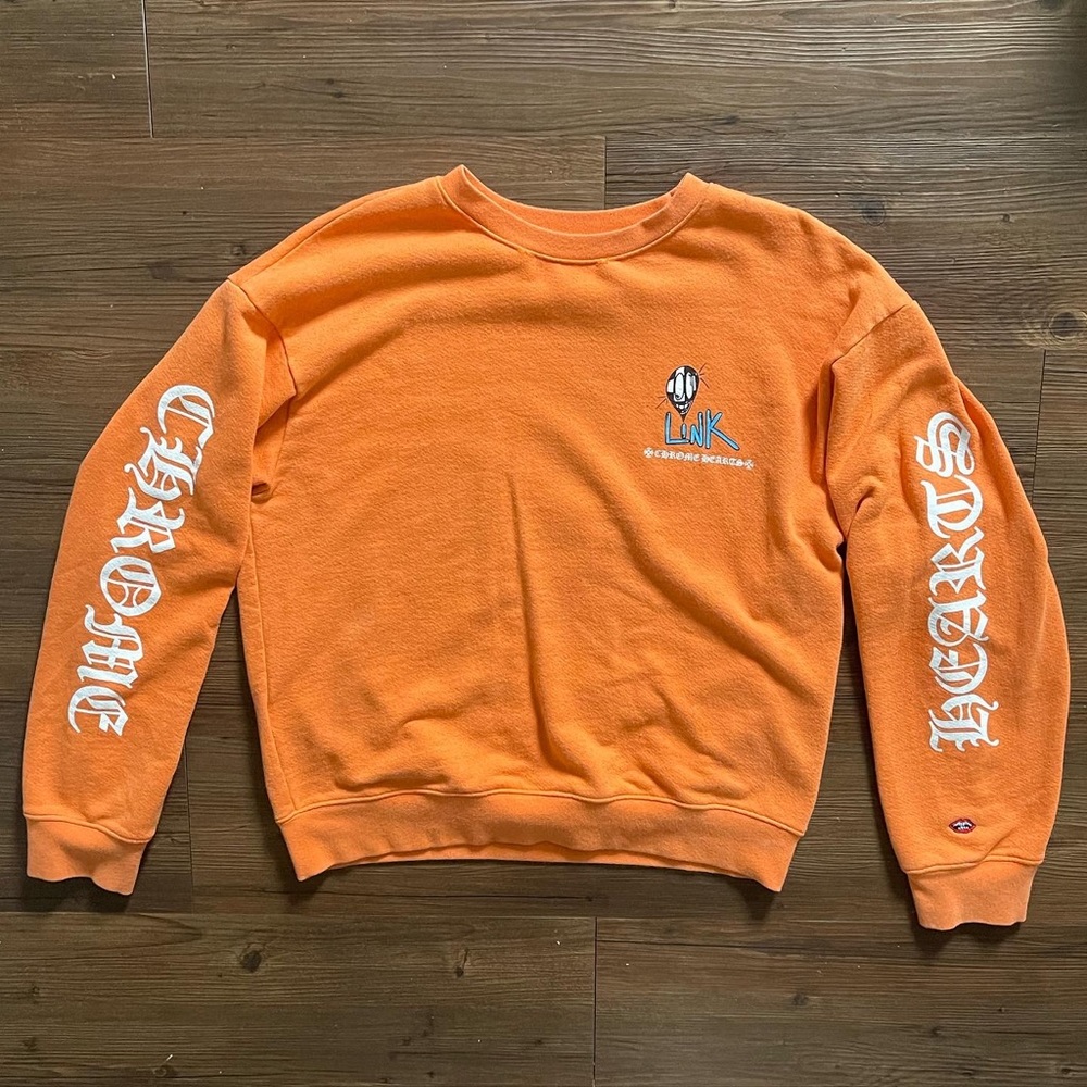 (SOLD) Chrome Hearts Matty Boy Link Build Crew Neck